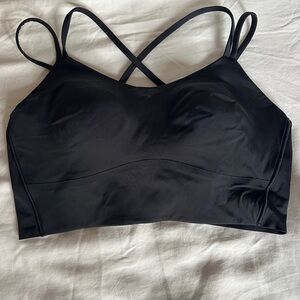 Lululemon Like a Cloud Bra Longline - cup size b/c - size 10 - black